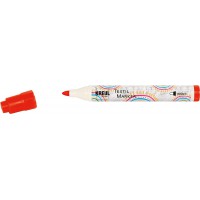 KREUL 90762 (TEXI Max Sunny Plastique Fois Stylet, Medium, 2-4 mm) Rouge