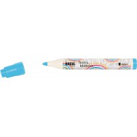 KREUL 90767 (TEXI Max Sunny Plastique fois Stylet Bleu Clair, Medium, 2-4 mm)