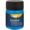 Javana 91956 Peinture pour tissu pour tissus clairs et fonces, 50 ml, verre bleu, couleur brillante a  base d'eau, caractere san