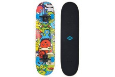 Schildkrot Skateboard roulettes Slider 31´´, Planche Double Kick concave