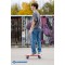 Schildkrot Retro Skateboard, Planche de Qualite Superieure en Plastique PP, Robuste y Durable, ABEC7, Axes en Aluminium, Roues e