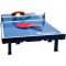 Donic-Schildkrot 838576 Mini Table de Tennis de Table avec 2 Raquettes et 1 Balle Pliable Bleu Dimensions du Plateau 68 x 33 x 9