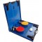 Donic-Schildkrot 838576 Mini Table de Tennis de Table avec 2 Raquettes et 1 Balle Pliable Bleu Dimensions du Plateau 68 x 33 x 9