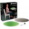 Schildkrot Fitness Seat Cushion Fit, Coussin d'Equilibre Gonflable, avec Housse en Tissu et Pompe, Comprend Affiche d'Exercices,