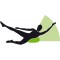 Schildkrot Fitness Dynamic 960038 Demi-Ballon d'equilibre avec Pompe Manuelle et Poster d'exercices