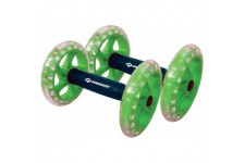 Schildkrot Fitness Lot de 2 Roues Abdominales, Nouvelle Version avec roulement a  Billes, Core Wheel, 960147, Multicolore, Taill