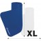 Schildkrot Fitness Tapis de Fitness XL, 15 mm, Bleu, avec Sangle de Transport, 960163