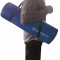 Schildkrot Fitness Tapis de Fitness XL, 15 mm, Bleu, avec Sangle de Transport, 960163