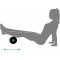 Schildkrot-Fitness, Rouleau de Fascia en Mousse Legere, pour l'Auto-Massage, 960239