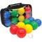 Schildkrot Fun Sports Schildkrot Funsports Fun Boccia Set, Jeu de Petanque, 4x2 Balles en Plastique, 1x Cochonet, dans Un etui d