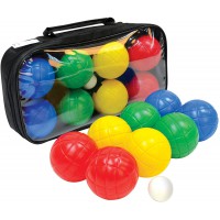 Schildkrot Fun Sports Schildkrot Funsports Fun Boccia Set, Jeu de Petanque, 4x2 Balles en Plastique, 1x Cochonet, dans Un etui d