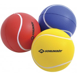 Schildkrot 970046 Lot de 3 balles Souples en Mousse de polyurethane Souple et Bon Rebond pour la Plage, Le Tennis de Plage, etc.