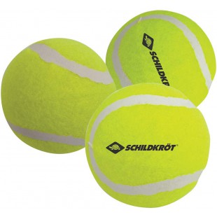 Schildkrot Fun Sports 970048 Lot de 3 Balles de Tennis, Jaune