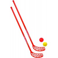 Set de FUN HOCKEY de la marque Schildkrot Funsports (2 baton de hockey, 2 balles), Streethockey, Inline, Ice, Fun