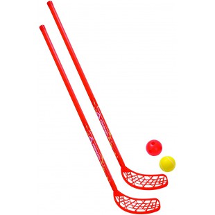 Set de FUN HOCKEY de la marque Schildkrot Funsports (2 baton de hockey, 2 balles), Streethockey, Inline, Ice, Fun