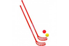 Set de FUN HOCKEY de la marque Schildkrot Funsports (2 baton de hockey, 2 balles), Streethockey, Inline, Ice, Fun