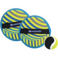 Schildkrot Jeu de Lancer et Attraper en Neoprene, 2 Recepteurs a Main Reglables, 1 Balle (Ø6,25 cm), Le Tout dans U