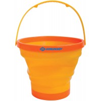 Schildkrot-Funsports Pliant, Seau de Plage et de Jeu Pliable Qui Prend Peu de Place, Ø20 cm, Volume de 2 litres, 9702