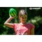 Schildkrot Watermelon Splash Ball, Football Americain, Surface en Neoprene Antiderapante, Vole dans l'Air comme Un Ballon de Rug