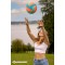 Schildkrot Tropical Ballon de Beachvolley, en Neoprene, 5, Ø 21 cm, Taille Normale, Surface Textile Antiderapante, Resistant a  