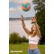 Schildkrot Tropical Ballon de Beachvolley, en Neoprene, 5, Ø 21 cm, Taille Normale, Surface Textile Antiderapante, Resistant a  