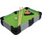 Schildkrot Table de Billard Mini, Petite Table de Billard avec 2 Queues, 16 Boules de Billard, Triangle pour l'Arrangement, Amus