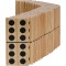 Schildkrot Jumbo 970314 Lot de 28 dominos grand format en bois FSC 13 x 6 x 1 cm Jeu en bois parfait pour enfants et adultes Ran