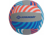 Schildkrot Ballon de Beachvolley en Neoprene, Taille 5, Ø 21 cm, Nouveau Design, Couleurs Assorties, Surface Textile