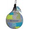 Schildkrot Mini Ballon de Beachvolley en Neoprene, Taille 2, Ø 15 cm, Nouveau Design, Surface Textile Antiderapante,