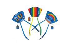 Schildkrot Poket Kite L, Cerf-Volant de Poche Pratique, 65x45cm, avec Ligne en Polyester 5 KP avec Poignee, 2-4 Beau