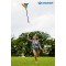 Schildkrot Classic Kite 70, Design : Diamond, Forme Classique avec Tiges, 250 cm de Long, Queue de Cerf-Volant en 3 Parties, Lig