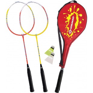 Schildkrot Funsports 2288020 Set de Badminton pour 2 Joueurs Mixte Enfant, Multicolore