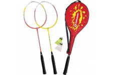 Schildkrot Funsports 2288020 Set de Badminton pour 2 Joueurs Mixte Enfant, Multicolore