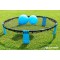 Schildkrot Fun Sports Roundnet Kit Complet pour demarrage instantane avec 3 balles, Pompe a  Ballon et Sac de Transport