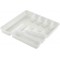 keeeper Range-Couverts a 7 Compartiments, Insert de Tiroir, 39,5 x 37 x 5 cm, Pablo, Transparent