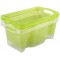 Keeeper Boite de Rangement avec Poignees Integrees, Taille : S, 35 x 21 x 15 cm, 6,5 l, Franz, Transparent