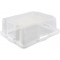 Keeeper Boite de Rangement avec Poignees Integrees, Dimensions : L, 43 x 35 x 15 cm, 16 l, Franz, Transparent