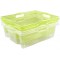 Keeeper Boite de Rangement avec Poignees Integrees, Dimensions : L, 43 x 35 x 15 cm, 16 l, Franz, Transparent