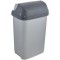 keeeper Poubelle avec Couvercle Coulissant, 25 L, Rasmus, Argent