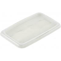 keeeper Couvercle pour Boite de Rangement Emil, 7 l, 35,5 x 21 cm, Emilia, Transparent
