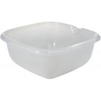 keeeper Universal Bowl with Spout, Square, 13 Litre, 38 x 38 cm, Bjork, Transparent