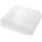 keeeper egouttoir a Vaisselle avec Bac d'egouttement, Plastique sans BPA, 39,5 x 39,5 x 8 cm, Pierre, Transparent