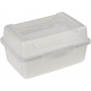 keeeper Boite Fraicheur avec Fermeture a Clic, 11 x 7,5 x 6 cm, 350 ml, Luca Micro, Transparent