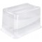 keeeper Crystalbox with Lid, Sliding Closure, 59.5x39.5x34 cm, 52 Litre, Cornelia, Transparent