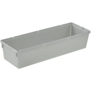 keeeper Organising System, Unlimited Extensions, Sturdy plastic (PP), 23 x 8 x 5 cm, Silver