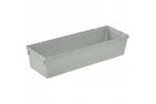 keeeper Organising System, Unlimited Extensions, Sturdy plastic (PP), 23 x 8 x 5 cm, Silver