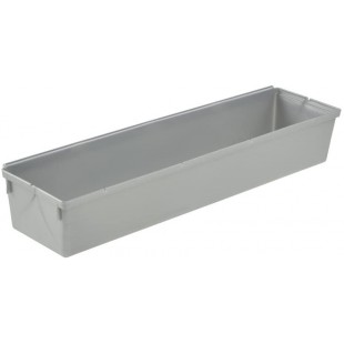 keeeper Organising System, Unlimited Extensions, Sturdy plastic (PP), 30 x 8 x 5 cm, Silver