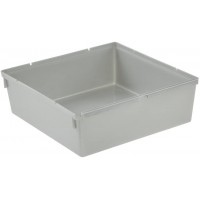 keeeper Organising System, Unlimited Extensions, Sturdy Plastic (PP), 15 x 15 x 5 cm, Silver