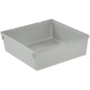 keeeper Organising System, Unlimited Extensions, Sturdy Plastic (PP), 15 x 15 x 5 cm, Silver