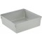 keeeper Organising System, Unlimited Extensions, Sturdy Plastic (PP), 15 x 15 x 5 cm, Silver